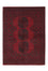 Afghansk tæppe - Filpa - 139 x 102 cm - rød