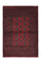 Afghansk tæppe - Filpa - 148 x 103 cm - rød