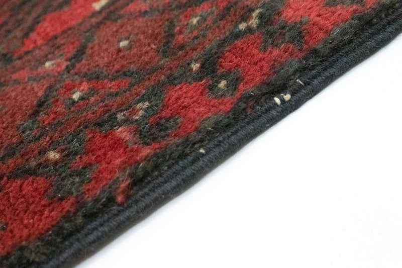 Afghansk tæppe - Filpa - 148 x 103 cm - rød