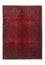 Afghansk tæppe - Kunduz - 199 x 150 cm - rød