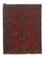 Afghansk tæppe - Kunduz - 125 x 78 cm - rød