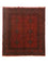 Afghansk tæppe - Kunduz - 199 x 152 cm - rød