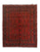Afghansk tæppe - Kunduz - 193 x 151 cm - rød