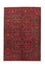 Afghansk tæppe - Kunduz - 146 x 99 cm - rød