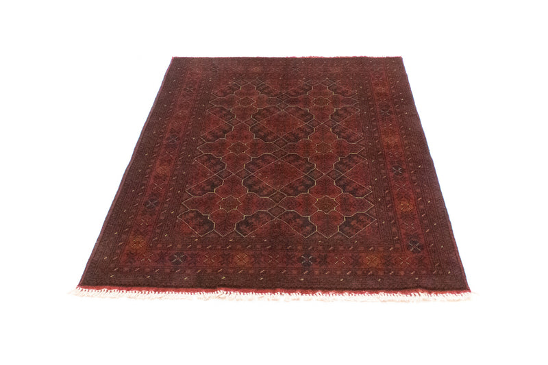 Afghansk tæppe - Kunduz - 146 x 99 cm - rød