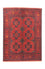 Afghansk tæppe - Kunduz - 142 x 103 cm - rød