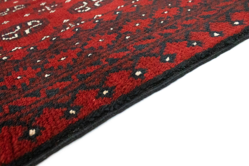 Afghansk tæppe - Filpa - 191 x 100 cm - rød