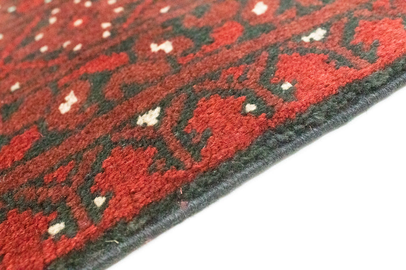Afghansk tæppe - Filpa - 195 x 96 cm - rød