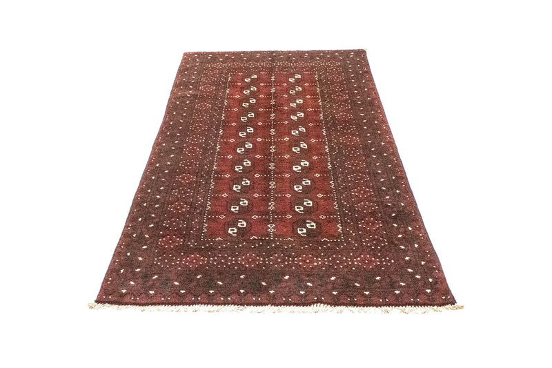 Afghansk tæppe - Filpa - 195 x 96 cm - rød