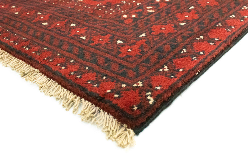 Afghansk tæppe - Filpa - 190 x 104 cm - rød