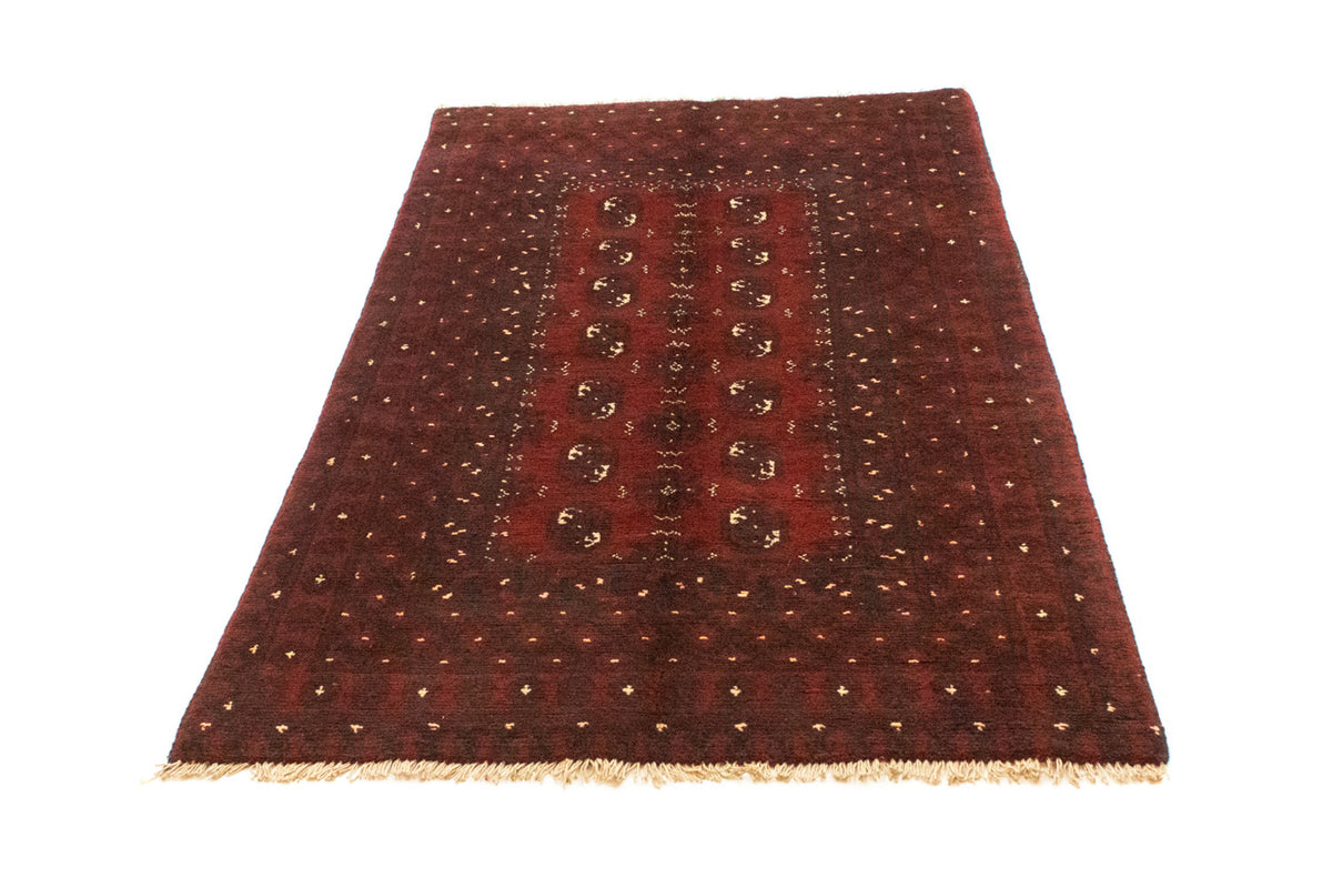 Afghansk tæppe - Filpa - 195 x 100 cm - rød