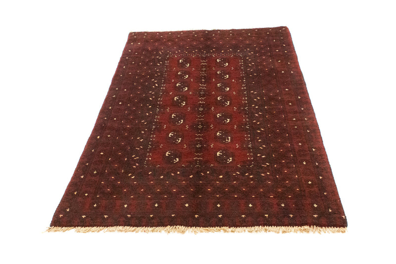 Afghansk tæppe - Filpa - 195 x 100 cm - rød