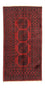 Afghansk tæppe - Filpa - 198 x 96 cm - rød
