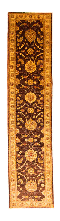 Løber Ziegler Carpet - 385 x 90 cm - mørkebrun