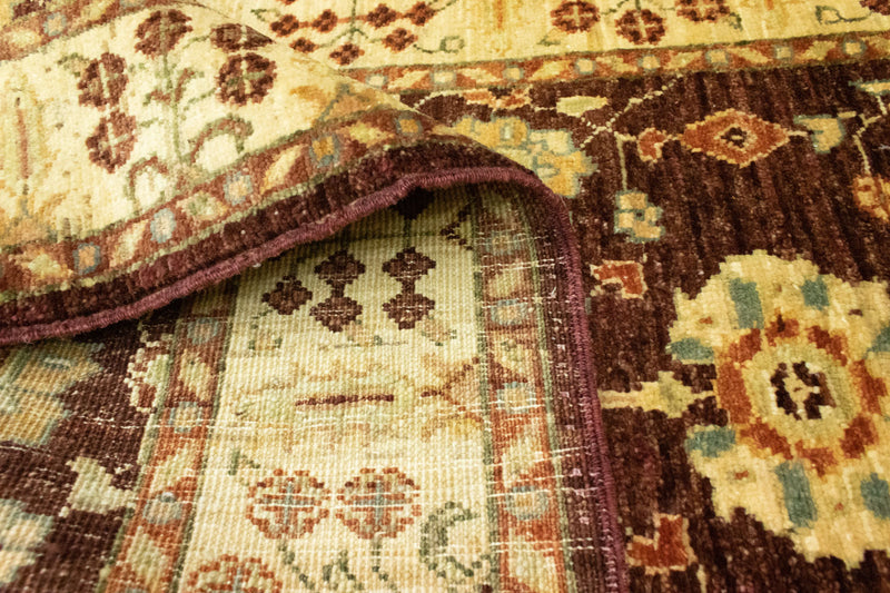Løber Ziegler Carpet - 347 x 81 cm - mørkebrun