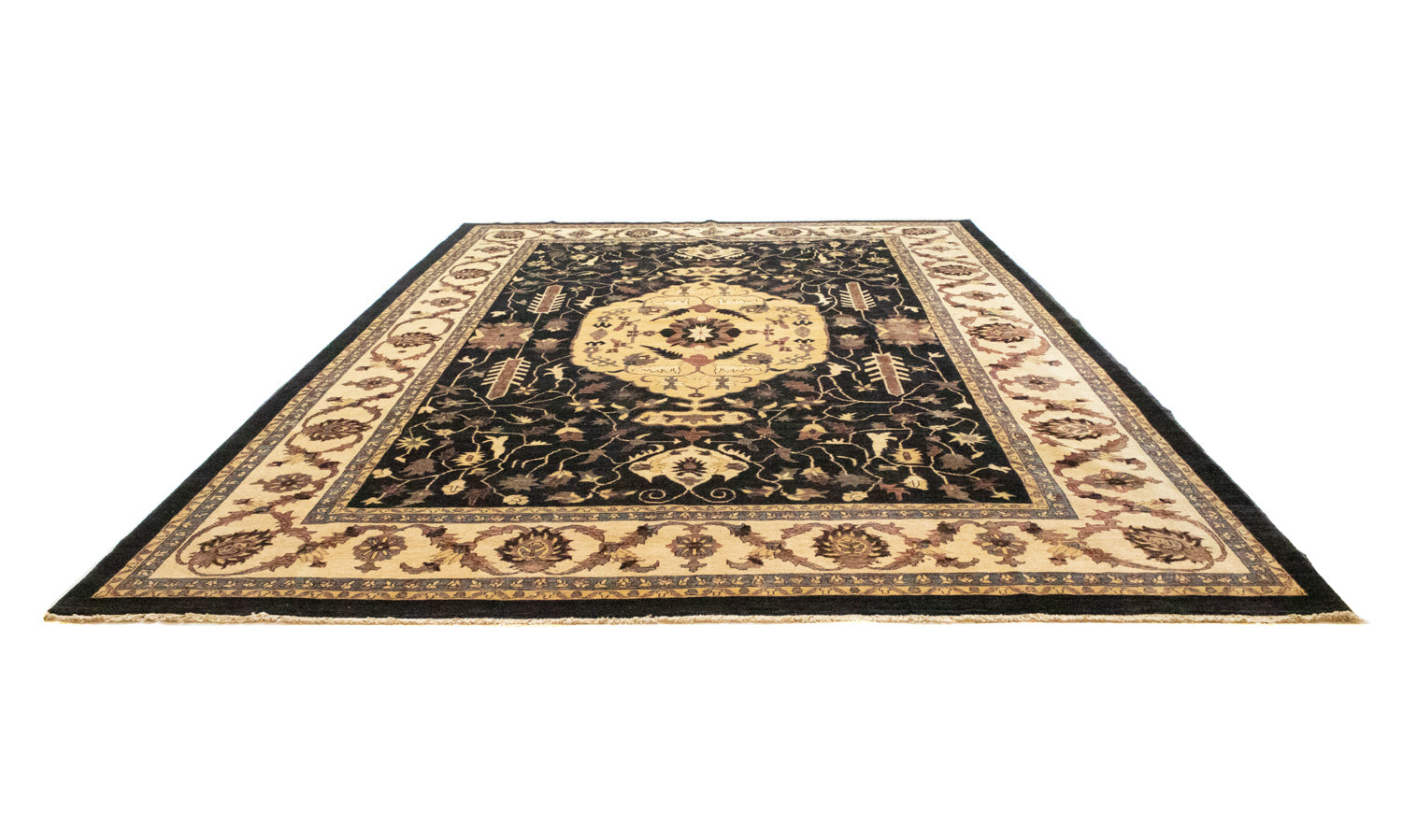 Ziegler Carpet - 425 x 309 cm - sort