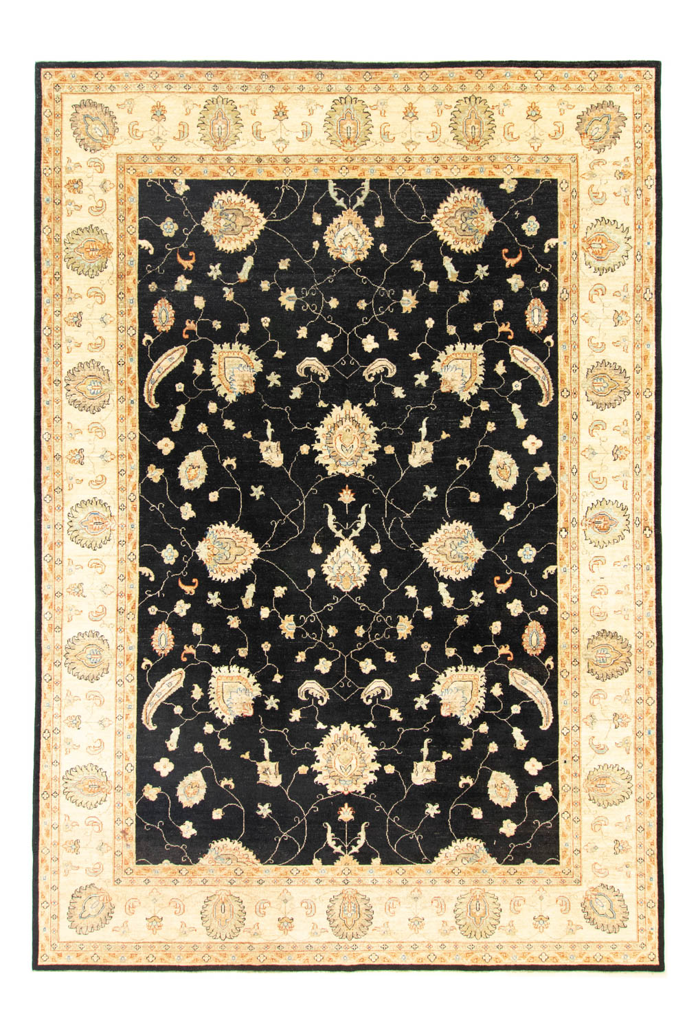 Ziegler Carpet - 357 x 248 cm - sort
