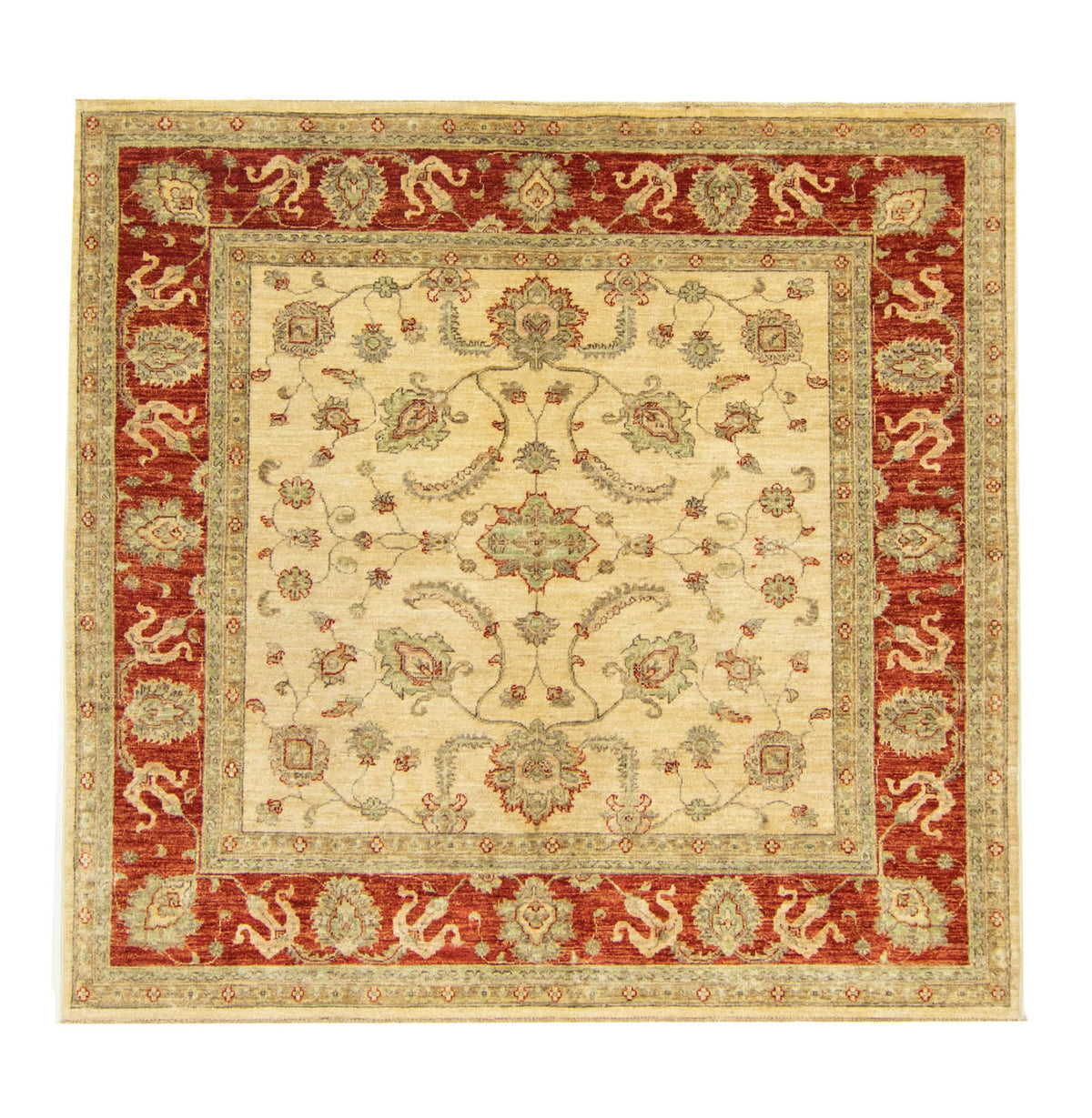 Ziegler Carpet firkantet  - 185 x 175 cm - beige