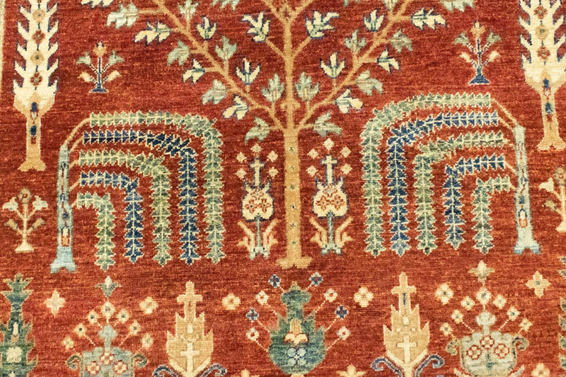 Ziegler Carpet - 184 x 147 cm - rød
