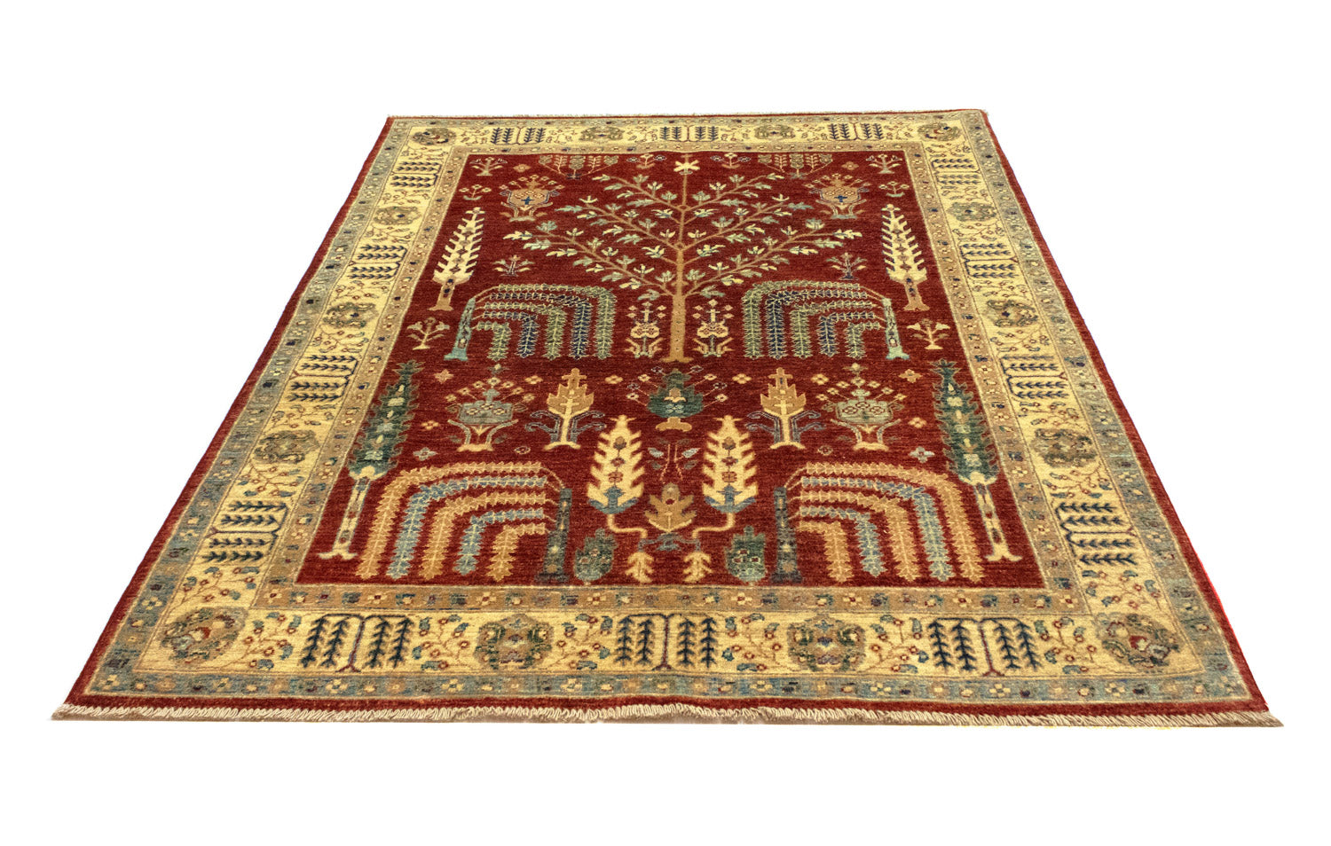 Ziegler Carpet - 184 x 147 cm - rød