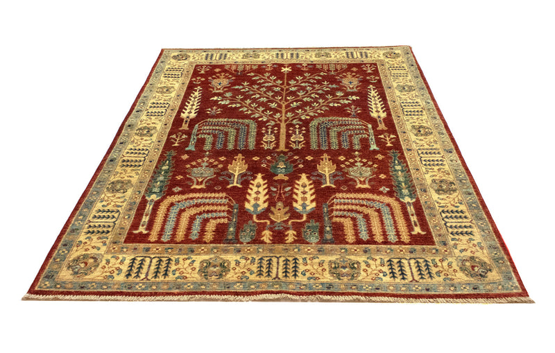 Ziegler Carpet - 184 x 147 cm - rød