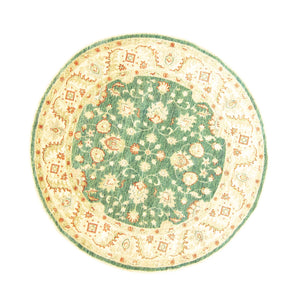 Ziegler Carpet rundt  - 160 x 160 cm - grøn
