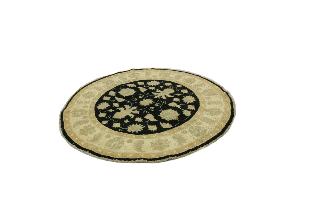 Ziegler Carpet rundt  - 151 x 149 cm - sort