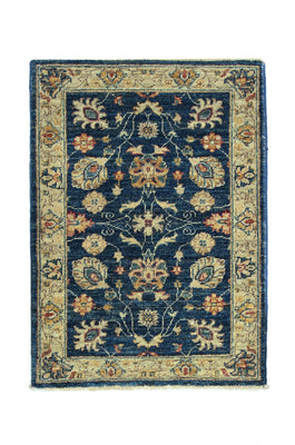 Ziegler Carpet - 84 x 62 cm - mørkeblå