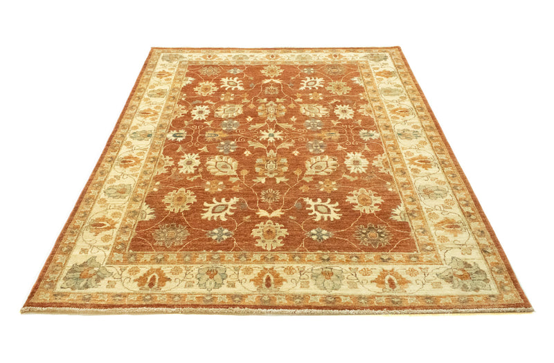 Ziegler Carpet - 198 x 152 cm - rust