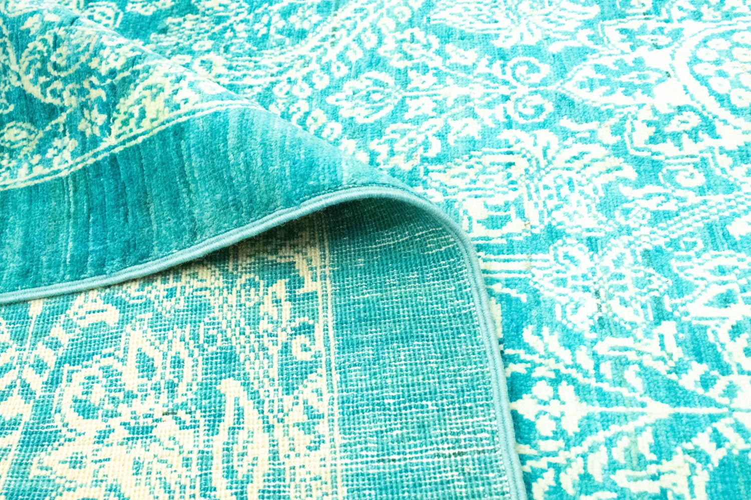 Ziegler Carpet - 288 x 208 cm - havblå