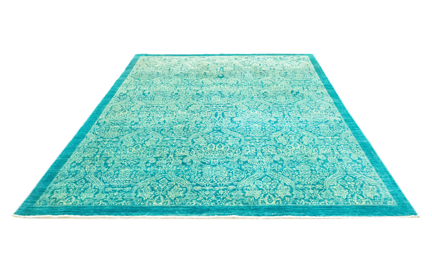 Ziegler Carpet - 288 x 208 cm - havblå