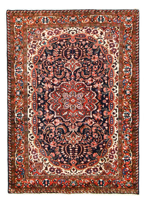 Baluch-tæppe - 210 x 149 cm - mørkerød