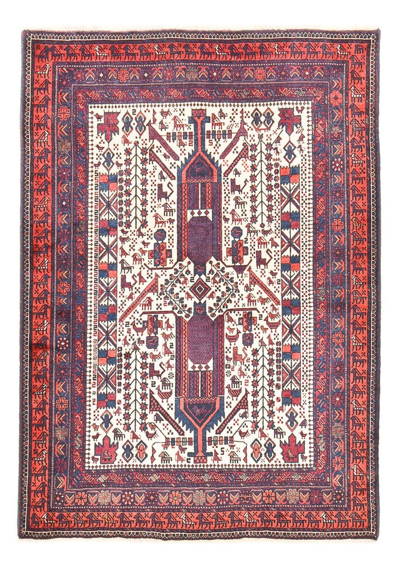Baluch-tæppe - 210 x 153 cm - creme