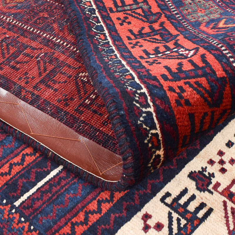 Baluch-tæppe - 210 x 153 cm - creme