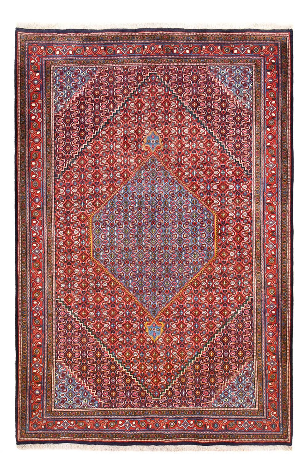 Persisk tæppe - Nomadisk - 288 x 198 cm - rust