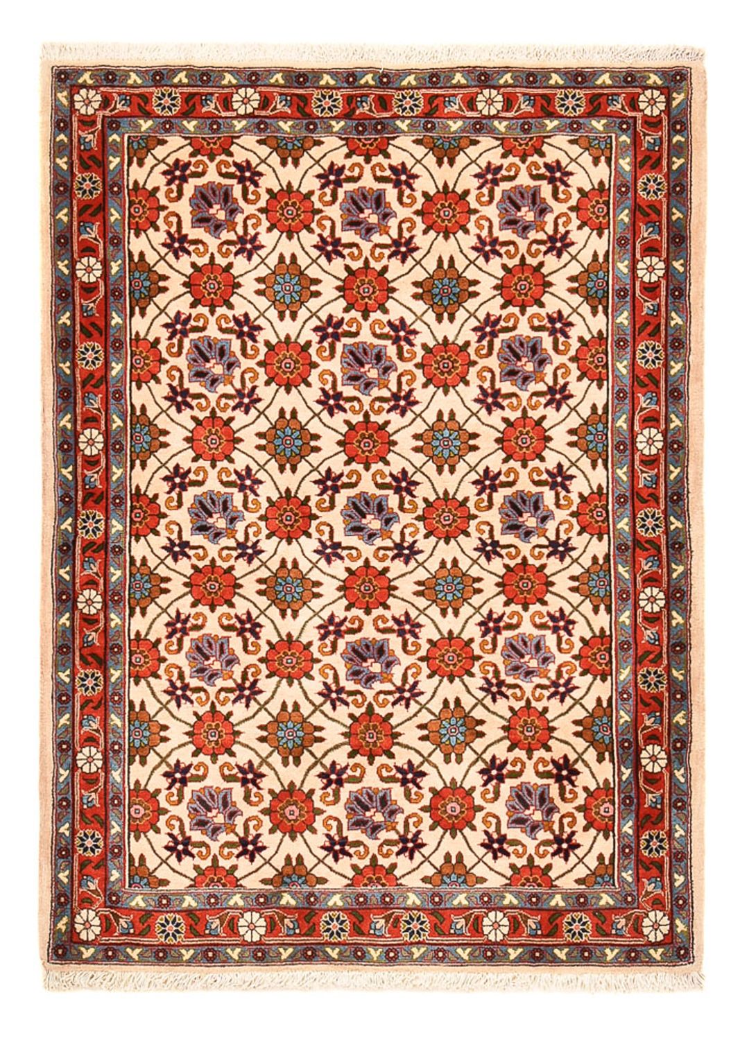 Persisk tæppe - Nomadisk - 147 x 108 cm - flerfarvet