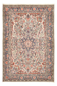 Persisk tæppe - Bijar - 307 x 205 cm - lys beige
