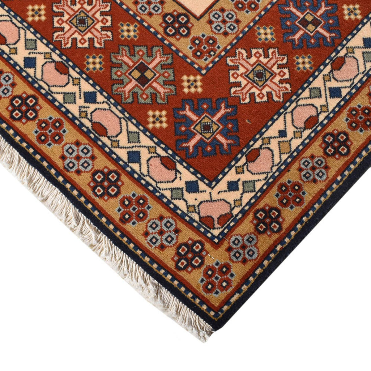 Persisk tæppe - Nomadisk - 197 x 136 cm - mørkeblå