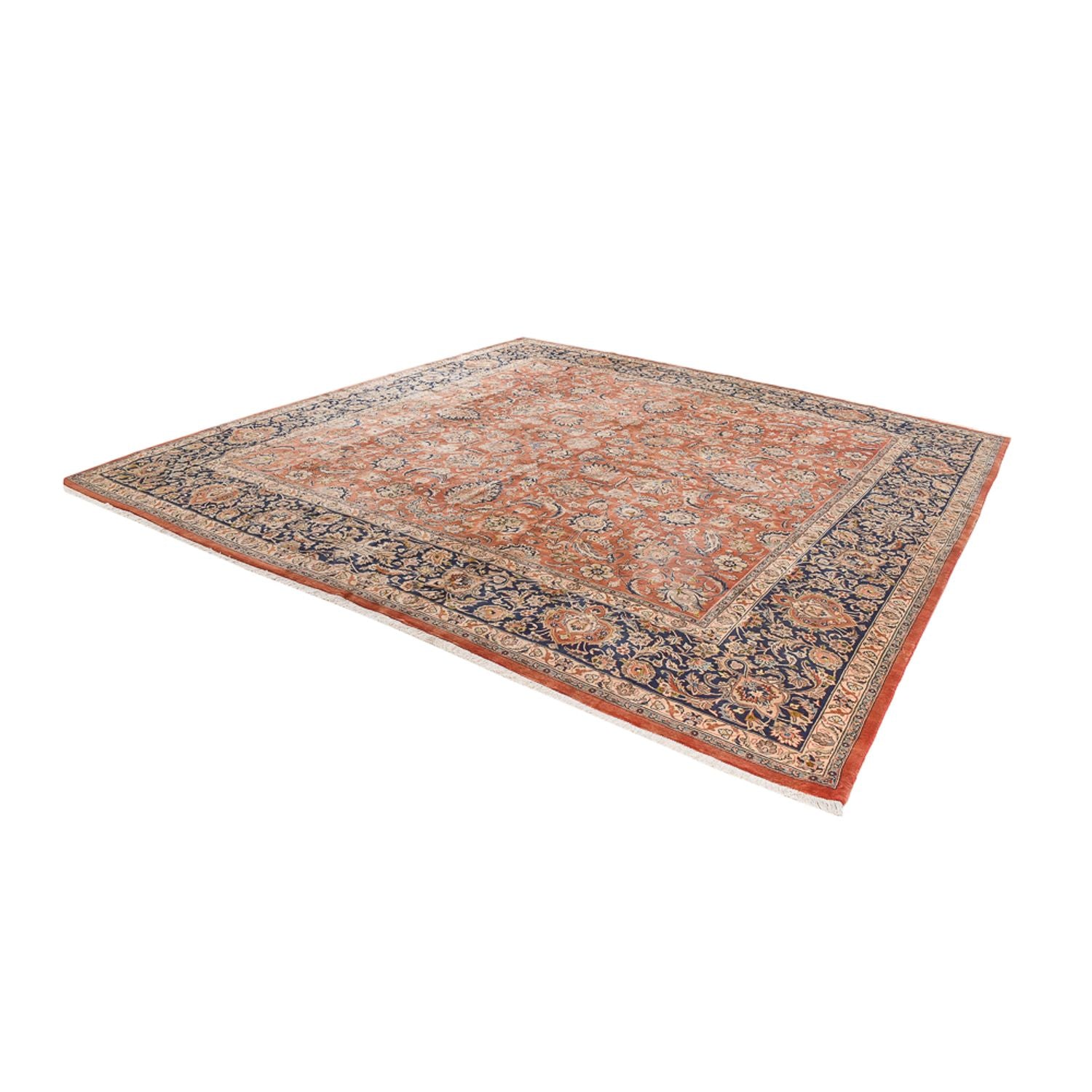 Persisk tæppe - Classic - Royal firkantet  - 381 x 381 cm - terrakotta