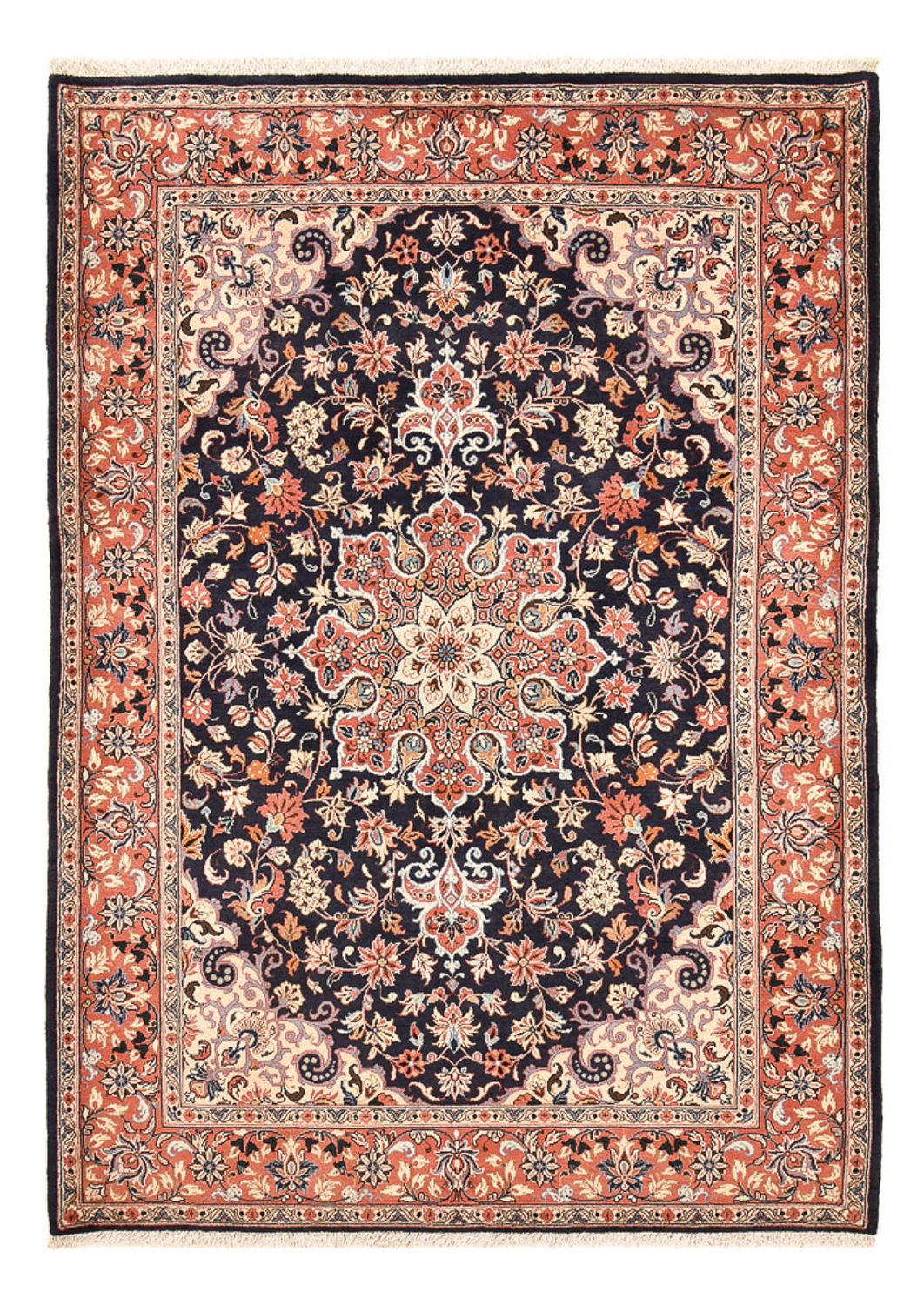 Persisk tæppe - Classic - 234 x 167 cm - mørkeblå