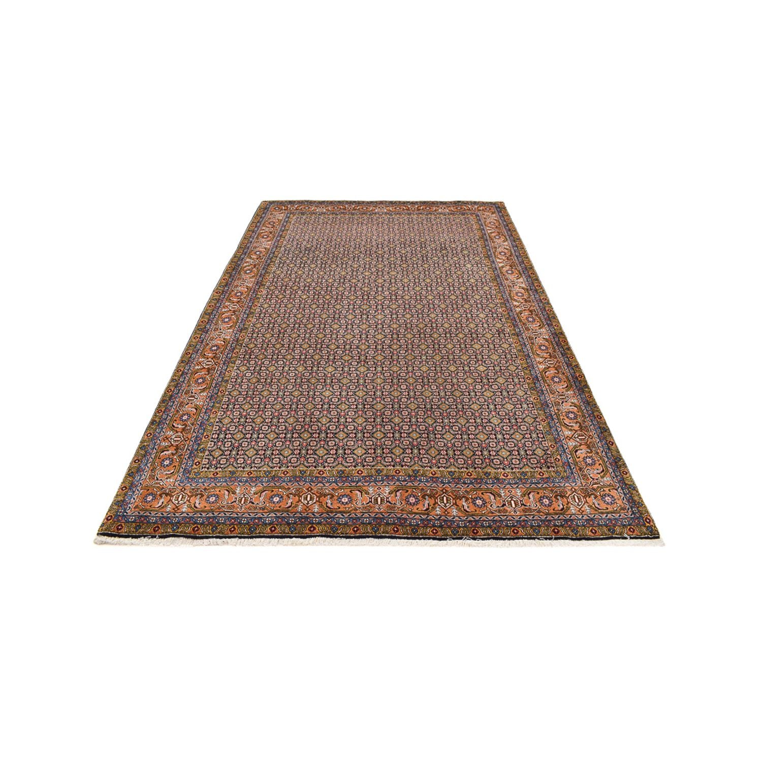 Persisk tæppe - Nomadisk - 295 x 193 cm - mørk beige