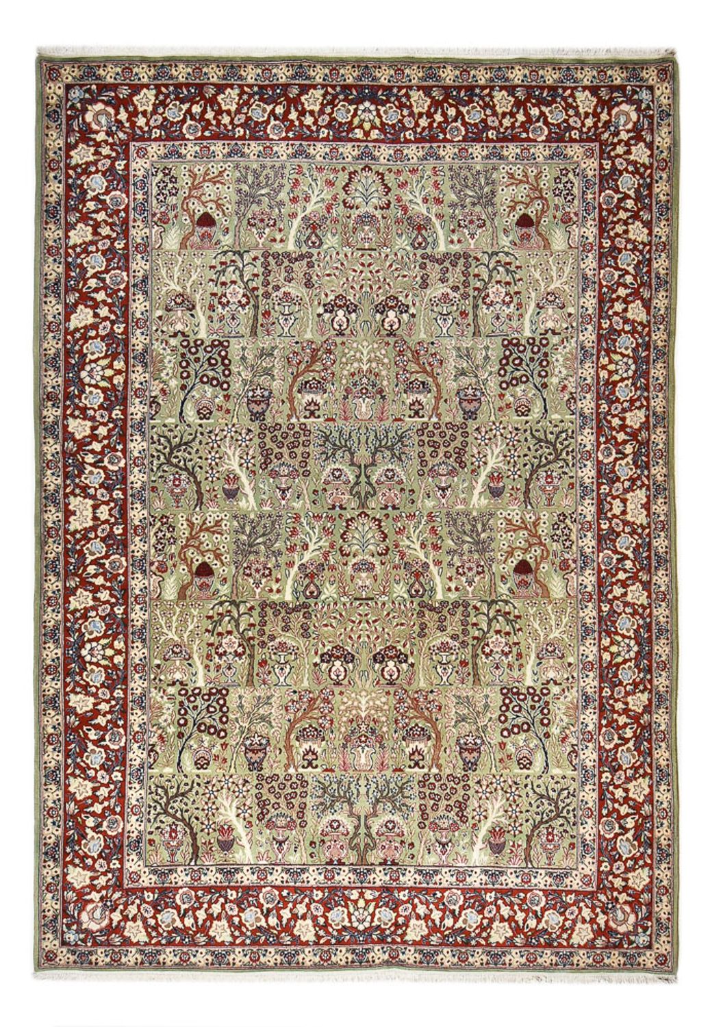 Persisk tæppe - Keshan - 362 x 252 cm - sand
