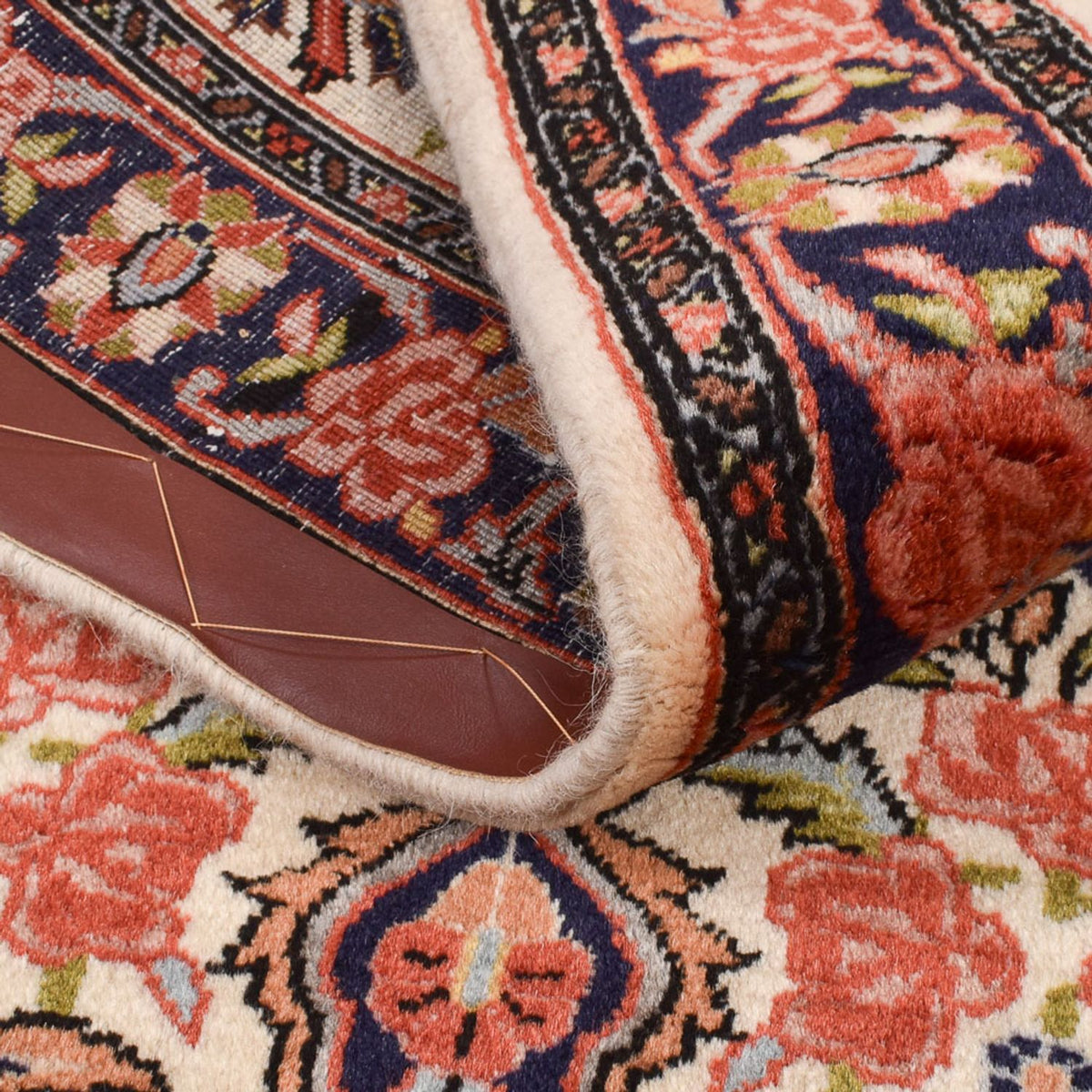 Løber Persisk tæppe - Bijar - 197 x 80 cm - flerfarvet