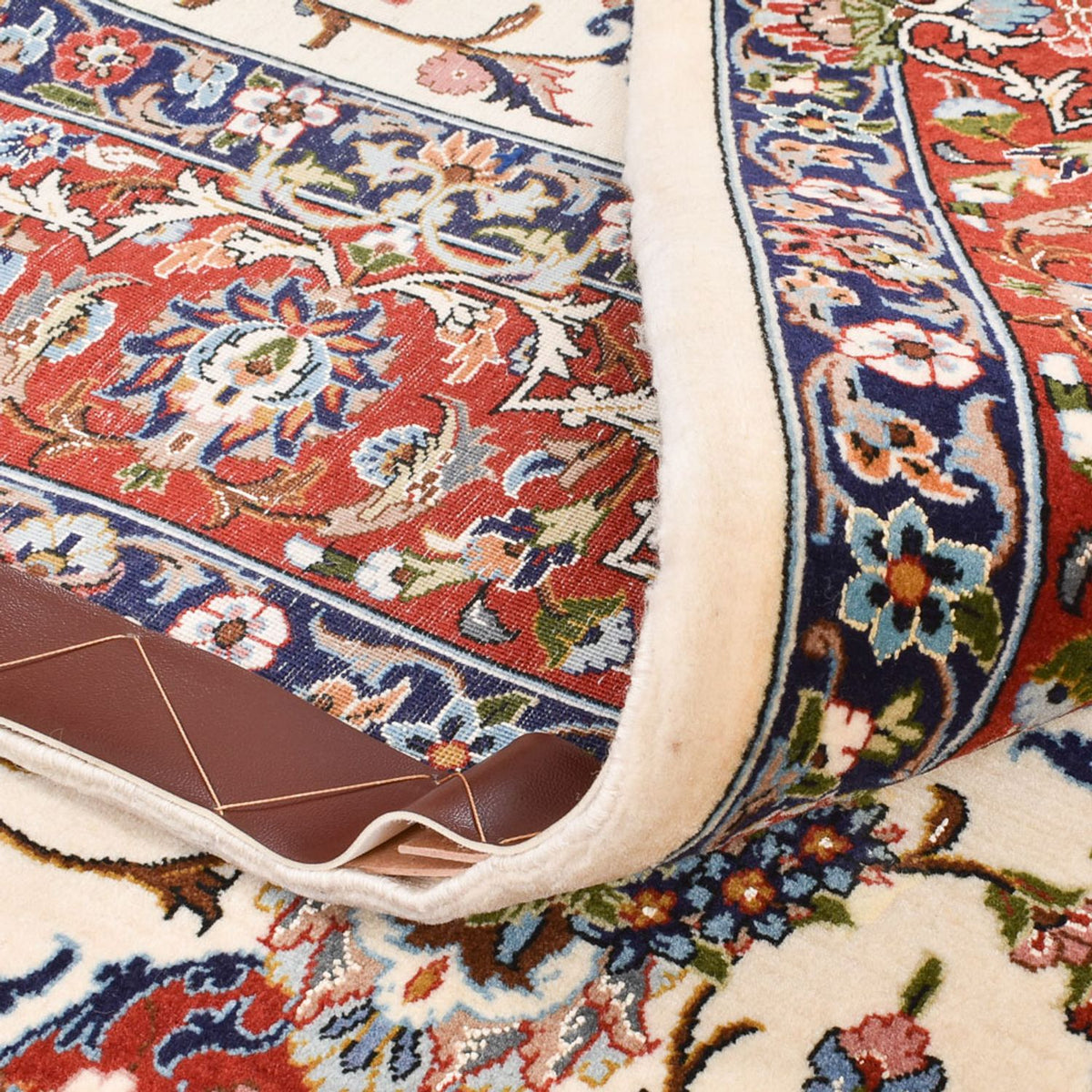 Persisk tæppe - Ghom - Royal - 216 x 140 cm - creme