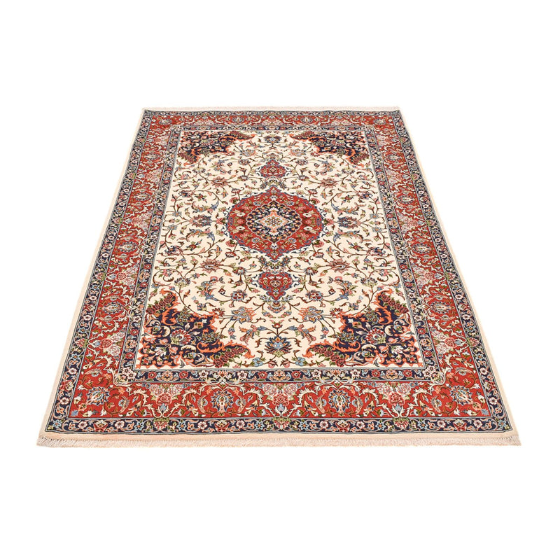 Persisk tæppe - Ghom - Royal - 216 x 140 cm - creme