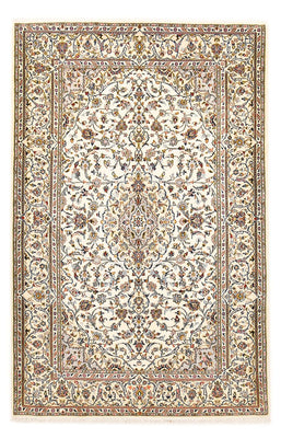 Persisk tæppe - Keshan - Royal - 208 x 135 cm - creme