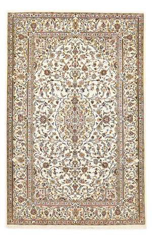 Persisk tæppe - Keshan - Royal - 208 x 135 cm - creme