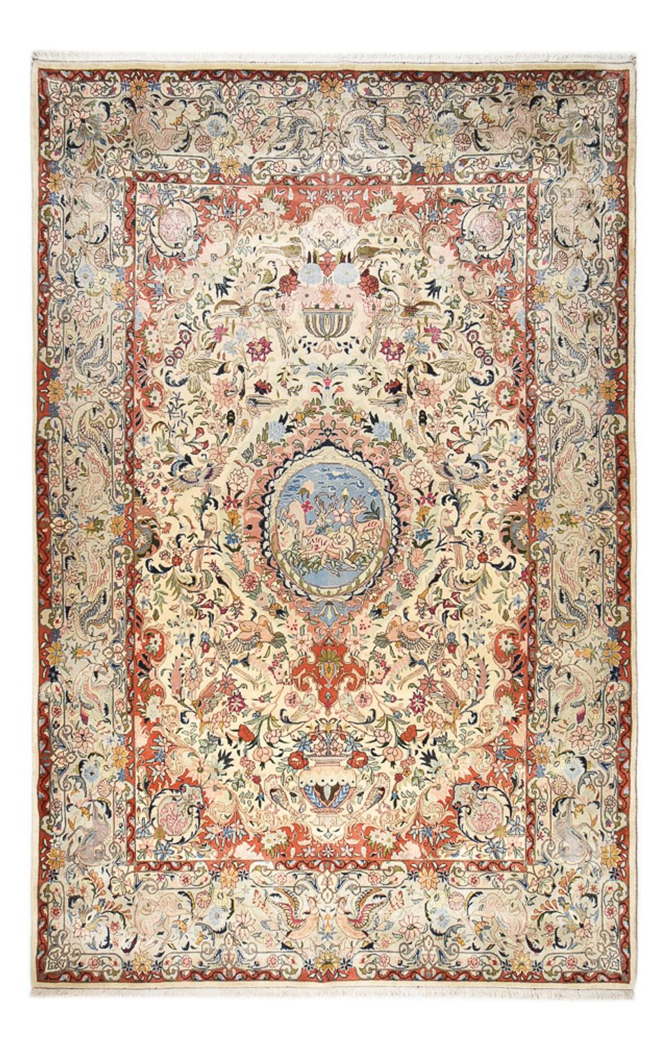 Persisk tæppe - Classic - 380 x 250 cm - sand