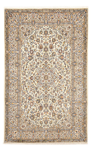 Persisk tæppe - Keshan - 217 x 138 cm - creme