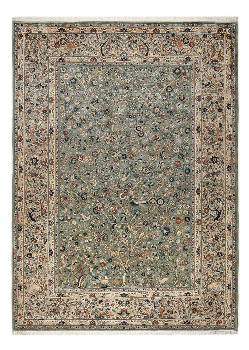 Persisk tæppe - Keshan - 340 x 250 cm - sand